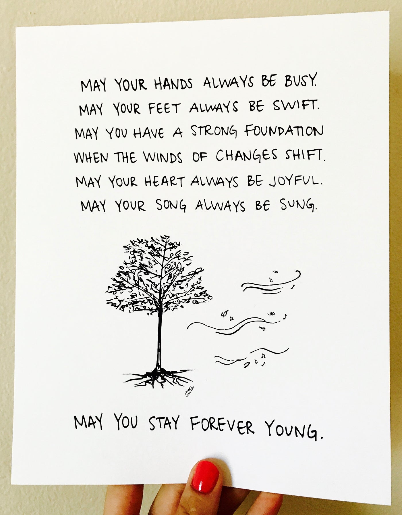 forever young—set of three